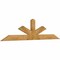Ekena Millwork Saratoga Rough Sawn Timber Gable Bracket, Western Red Cedar, 96"W x 24"H x 2"D x 6"F, 6/12 Pitch GBW096X24X0206SAR00RWR - alternate 4